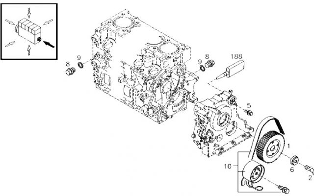 Deutz 2011 Eksantrik Mili Sürücü - 04286245